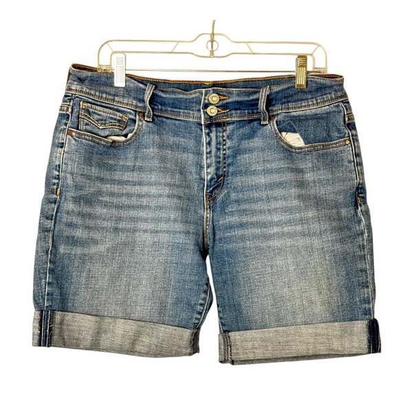 Levi’s 515 Bermuda  Shorts size 12 denim blue - Picture 4 of 12